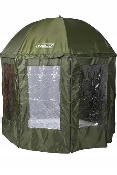 PARASOL NAMIOT WĘDKARSKI MOSKITIERA 250CM NECO||- zdjęcie 9