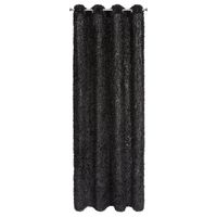 Luksusowa zasłona na przelotkach MARION1 140X250 czarna