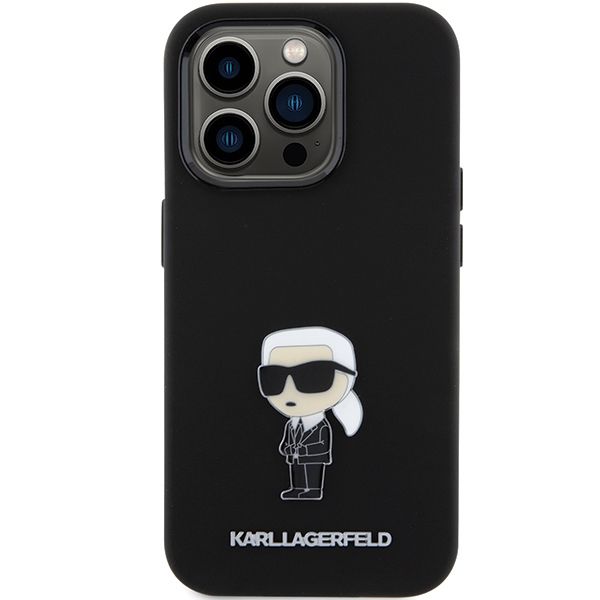 Etui Karl Lagerfeld do iPhone 15 Pro, Czarny zdjęcie 3