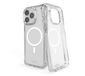ETUI NA TELEFON SBS DO IPHONE 16 PRO BEZBARWNY MAGSAFE ETUI OCHRONNE PLECKI