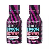 shoty konopne green out® fresh bomb bubble gum - light + strong