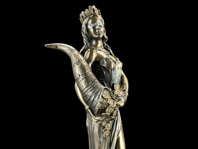 RZEŹBA FORTUNA SYMBOL DOSTATKU VERONESE WU71833A4 zdjęcie 4