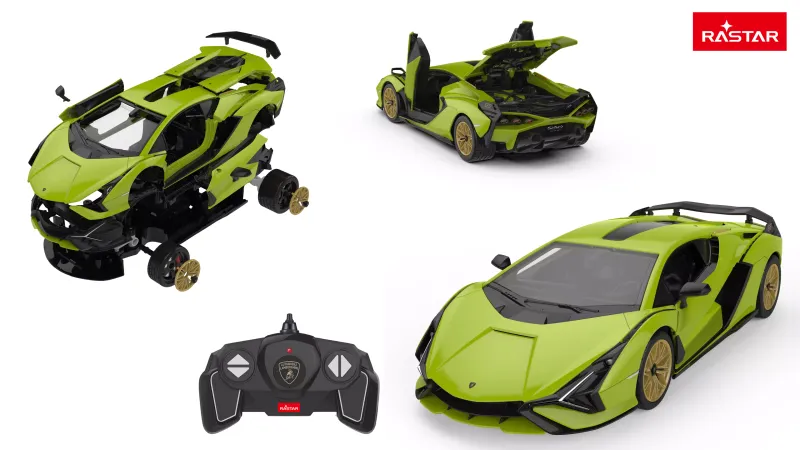 Lamborghini Sian Building kit Car, 1:18 zdjęcie 1