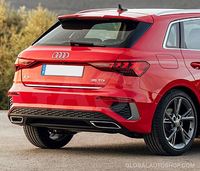 Audi A3 Sportback 2020+ LISTWA CHROM na klapę bagażnik