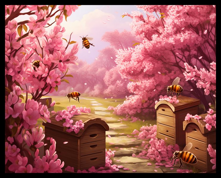 Plakat 50x40cm Życie w Ulach zdjęcie 2