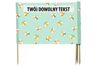 PARAWAN PLAŻOWY Piłki z indywidualnym napisem 3 PANELE 66.3