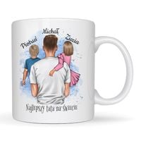 Prezent Dla Taty Na Dzień Ojca Kubek Z Dziećmi Personalizowany