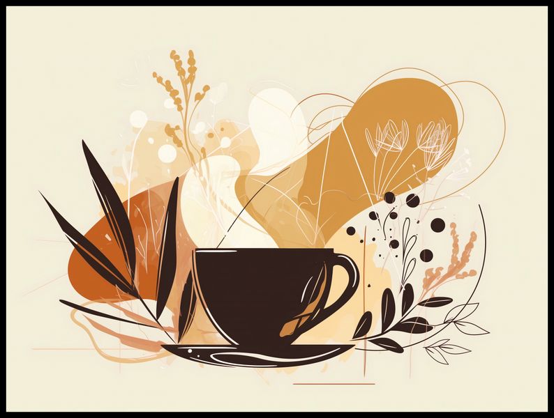 Plakat 100x75cm Aromatyczna Przerwa zdjęcie 2