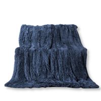 Koc Włochacz 220X240 Granat Fld-20