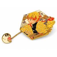 Agatsuma Zenitsu | 6 cm | Metal | Przypinka Anime | Demon Slayer