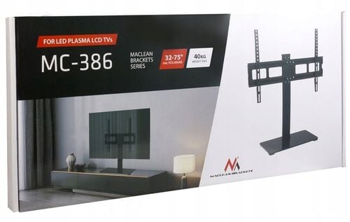 Uniwersalny stojak na telewizor do 40kg, 32-75". Maclean MC-386 na Arena.pl