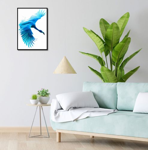 Plakat 39,5x55cm Błękitny Lot na Arena.pl