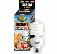 REPTILE NOVA Żarówka 25W UVB 10.0 DESERT terrarium półpustynnego pustynnego
