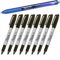 Sharpie Fine Czarny Permanentny Marker Budowlany 8 sztuk flamaster pisak