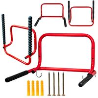 WIESZAK NA ROWER UCHWYT HAK ŚCIENNY SKŁADANY NA ŚCIANĘ STALOWY SOLIDNY 40KG