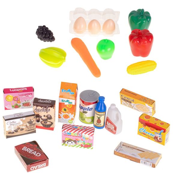 Supermarket sklep kasa fiskalna + wózek model 2 zdjęcie 10