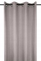 Zasłona gotowa BEA na przelotkach 140x280 cm taupe kolory kółka GLAM BOHO