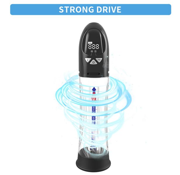 Pompka- Passion Pump, Premium Rechargeable Automatic Waterproof Lcd Pump zdjęcie 15