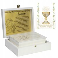01 Pismo Święte Biblia Pierwsza Komunia na prezent pamiątka GRAWER