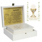 01 Pismo Święte Biblia Pierwsza Komunia na prezent pamiątka GRAWER