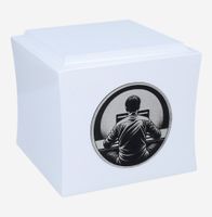 Urna kremacyjna dla informatyka Biała