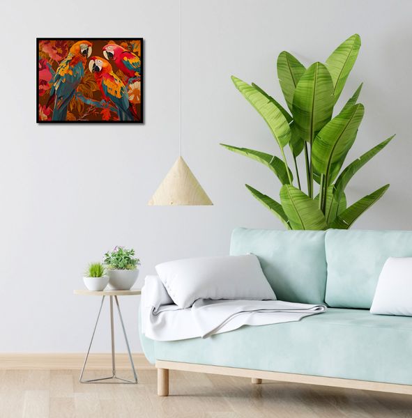 Plakat 50x40cm Kolorowe Ary zdjęcie 4