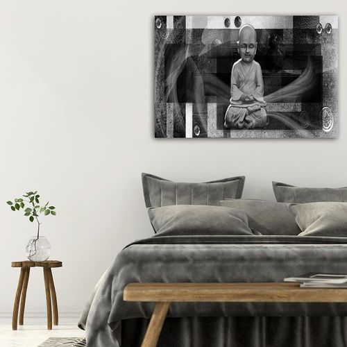 Deco Panel, Budda z figurami geometrycznymi 3 120x80 na Arena.pl