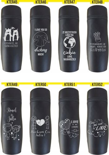 Kubek termiczny termos grawer prezent na WALENTYNKI na Arena.pl