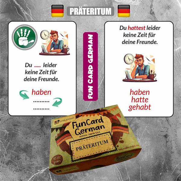 Fun Card German. Präteritum zdjęcie 3