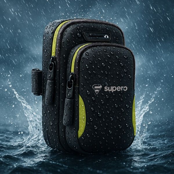 Etui do Biegania Supero, Opaska na Ramię, na Telefon, Armband, zdjęcie 3