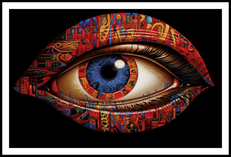 Plakat 91,5x60cm W Oku Obserwatora zdjęcie 3