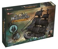 Puzzle 3D Duży zestaw okręt piracki Zemsta Królow