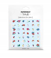 Paperself tatuaż tymczasowy damski małe kwiaty