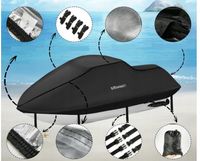 POKROWIEC PLANDEKA NA SKUTER WODNY WODOODPORNA 345-368 cm SEADOO KAWASAKI