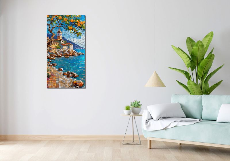 Obraz 50x100cm Mozaikowa Układanka zdjęcie 2