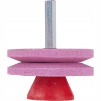 Ostrzałka do noży kosiarek 2×53mm HEX na wiertarkę GEKO G83061