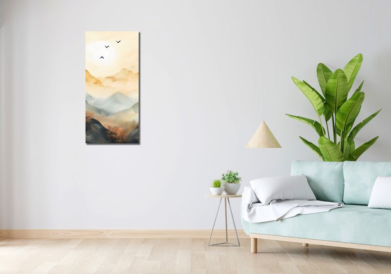 Obraz 40x90cm Zorza Świtania zdjęcie 2