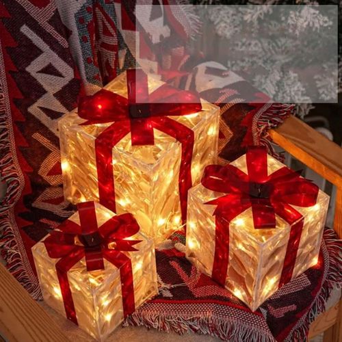 LAMPKI ŚWIĄTECZNE PUDEŁKA 50 LED CIEPŁE Z PILOTEM DO OGRODU DOMU na Arena.pl