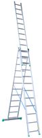 DRABINA ALUMINIOWA 3-ELEMENTOWA 841CM 12+12+12 SZCZEBLI - DR4212