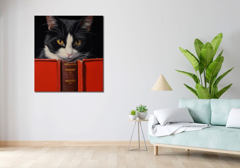 Obraz 90x100cm Koci Uczeń zdjęcie 2