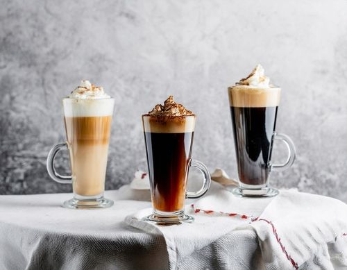 Szklanki Caffe Latte GLASMARK 6szt do kawy latte na stópce 250ml na Arena.pl