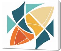 Obraz 70x60cm Geometria Wiatru