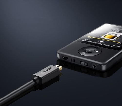 kabel przewód usb - mini usb 480mbps 1m czarny na Arena.pl