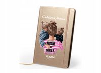 Notes metaliczny A5 UV prezent DZIEŃ MAMY tanio NOTATNIK