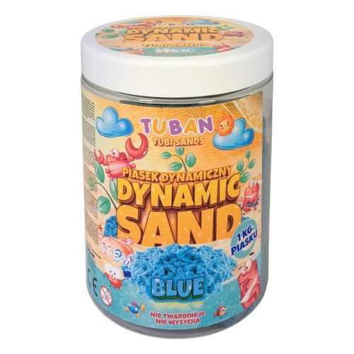 Piasek Dynamiczny 1Kg Niebieski na Arena.pl