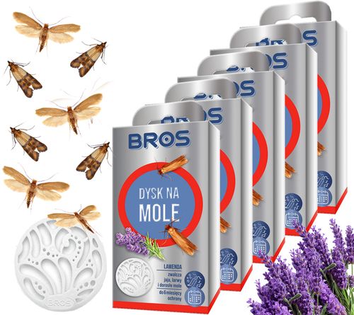 bros - dysk na mole lawenda - 5 szt. na Arena.pl