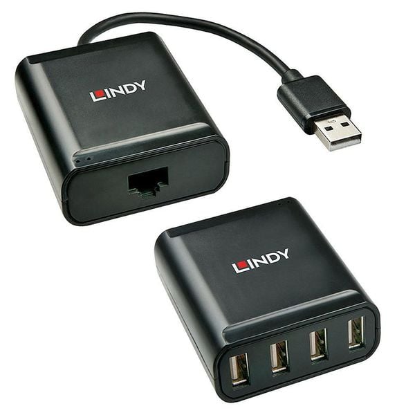 Lindy Usb 2.0 Cat.5 Extender 60M, 4 zdjęcie 1