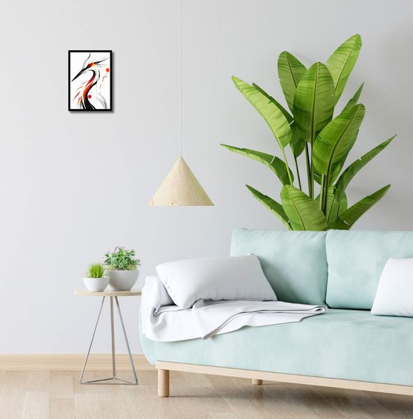 Plakat 20,5x28,4cm Bocian zdjęcie 4