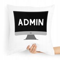 Poduszka Informatyka Programista Administrator Z Nadrukiem Ze Zdjęciem