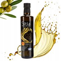 Oliwa z Oliwek Extra Virgin 500 ml Grecka SITIA 0,2% w szklanej butelce